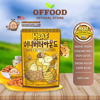 Hạt hạnh nhân vị bơ mật ong hbaf hàn quốc 120g