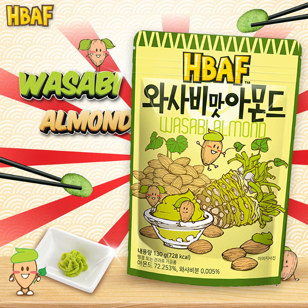 Hạt Hạnh Nhân HBAF Hàn Quốc