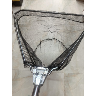 Vợt Cá inox Tam Giác Liền Vành , Vợt Cá Gấp Gọn 2m1 giá rẻ