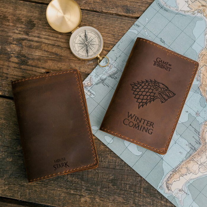 Bao Da Hộ Chiếu Passport Cover Phiên Bản Game Of Thrones, Warhammer, Biểu Tượng Văn Hóa Đaị Chúng