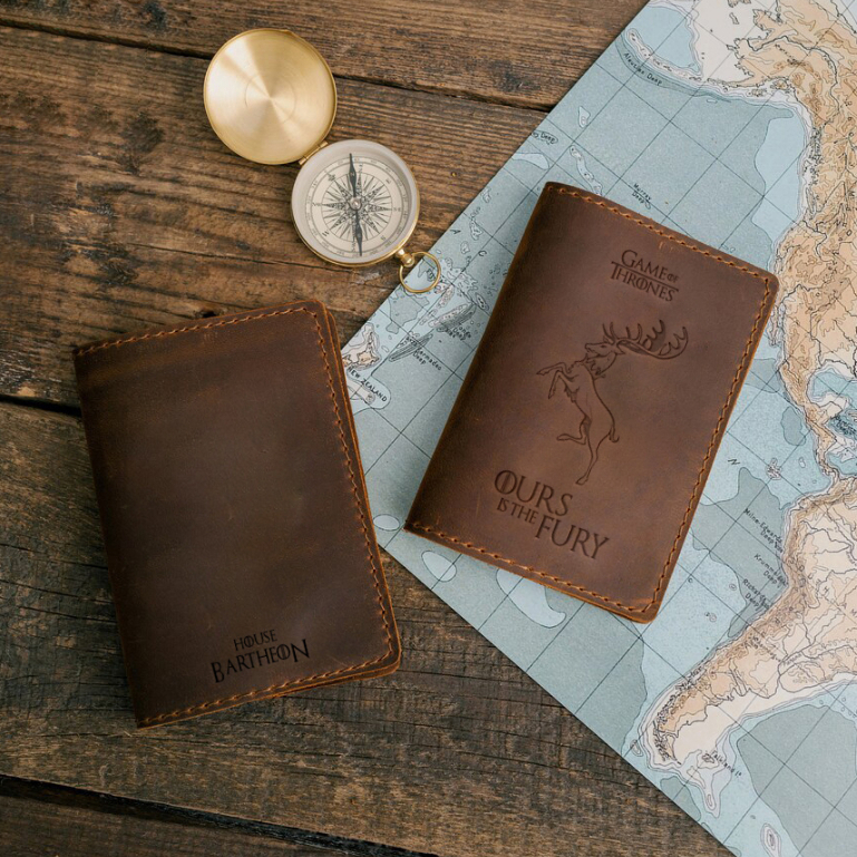 Bao Da Hộ Chiếu Passport Cover Phiên Bản Game Of Thrones, Warhammer, Biểu Tượng Văn Hóa Đaị Chúng