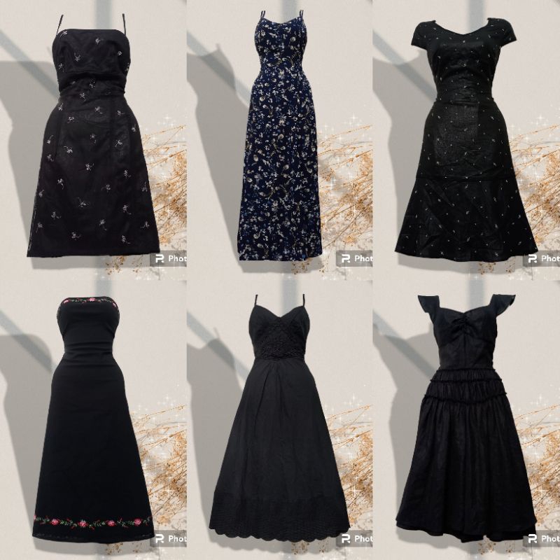 Đầm 2hand, đầm si 135 75 (Ins:catchy_2hand/ catchy._.thrift)