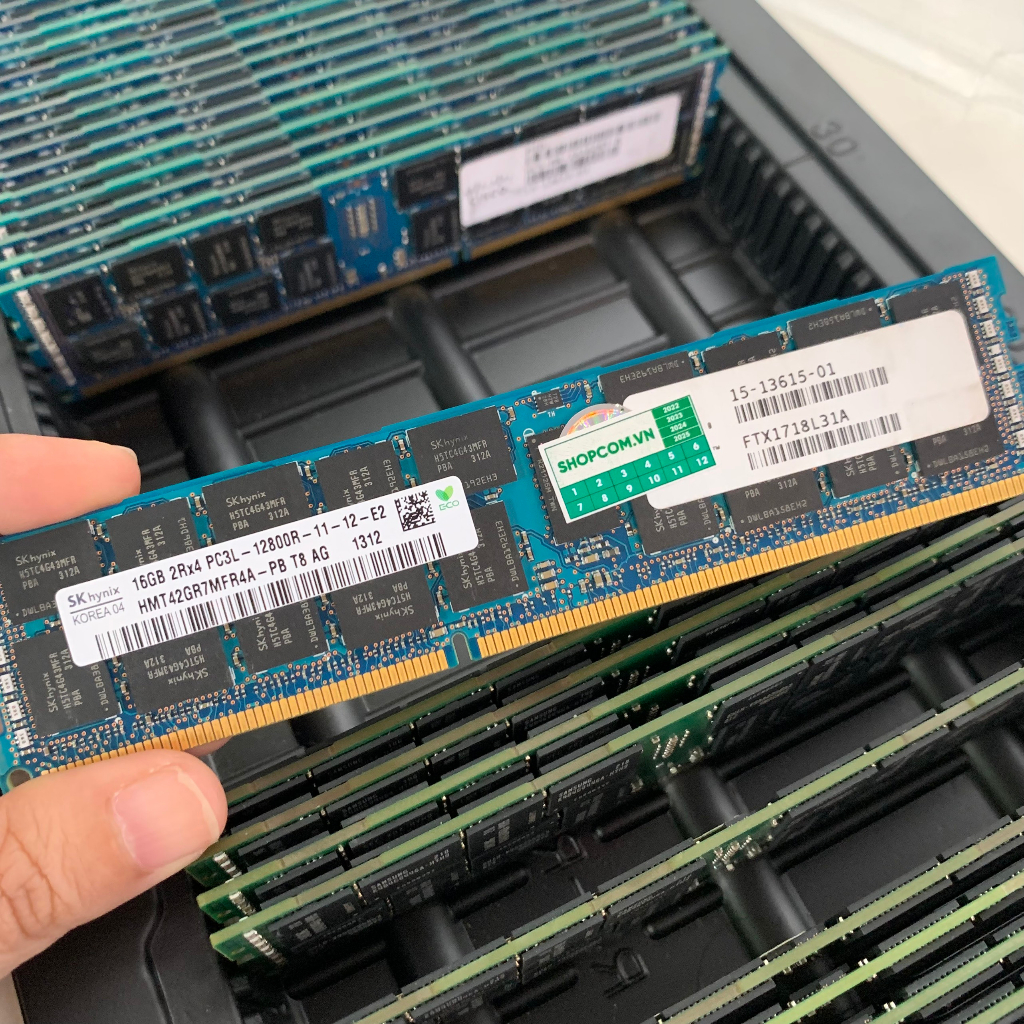 [BH 12 THÁNG 1 ĐỔI 1] Ram 8G, 16G DDR3 ECC REG bus 1333, 1600,1866 sỉ số lượng lớn linh kiện máy tính chính hãng Shopcom