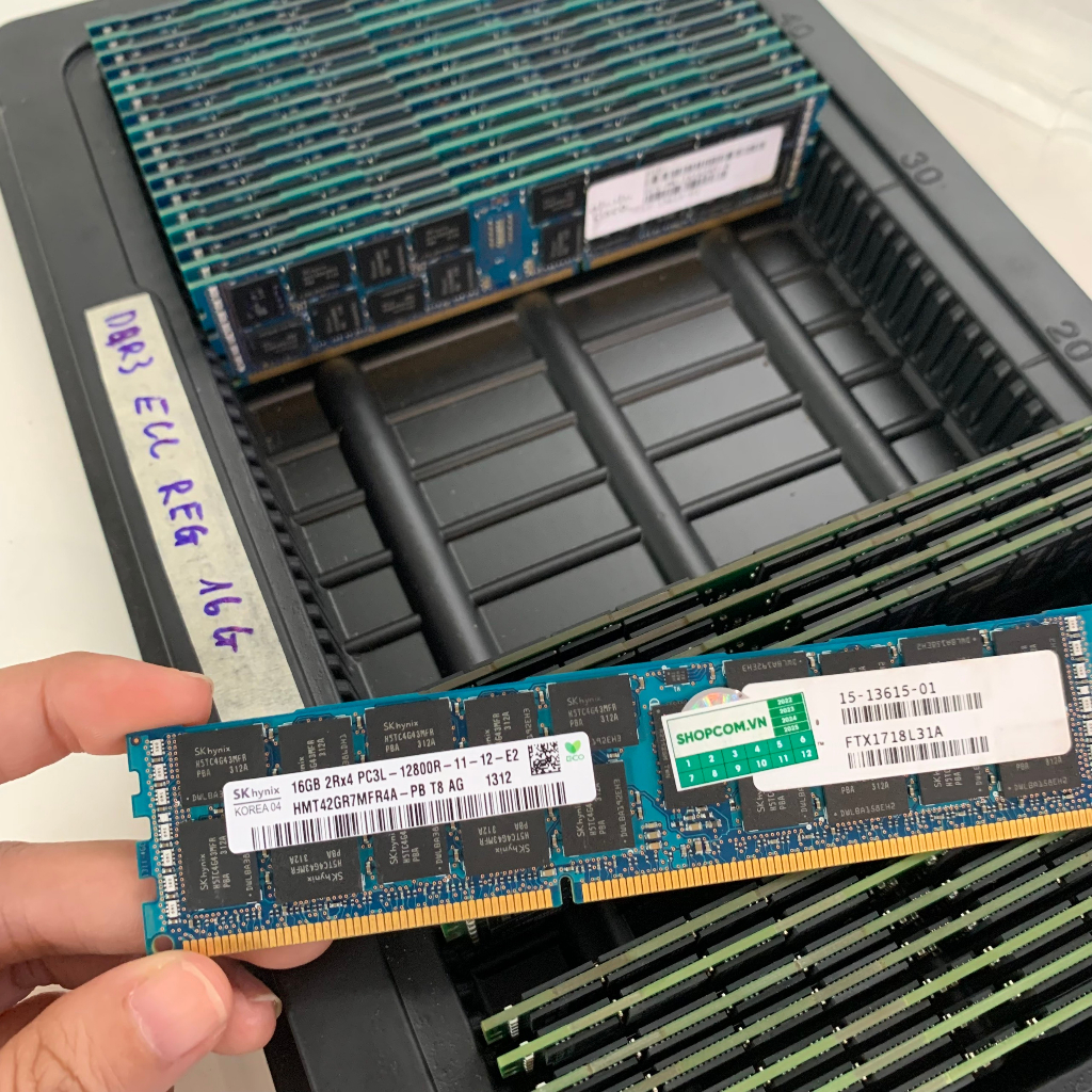 [BH 12 THÁNG 1 ĐỔI 1] Ram 8G, 16G DDR3 ECC REG bus 1333, 1600,1866 sỉ số lượng lớn linh kiện máy tính chính hãng Shopcom