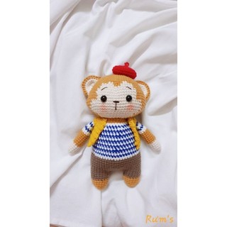 Thú len nhồi bông khỉ mora 21cm - 23cm