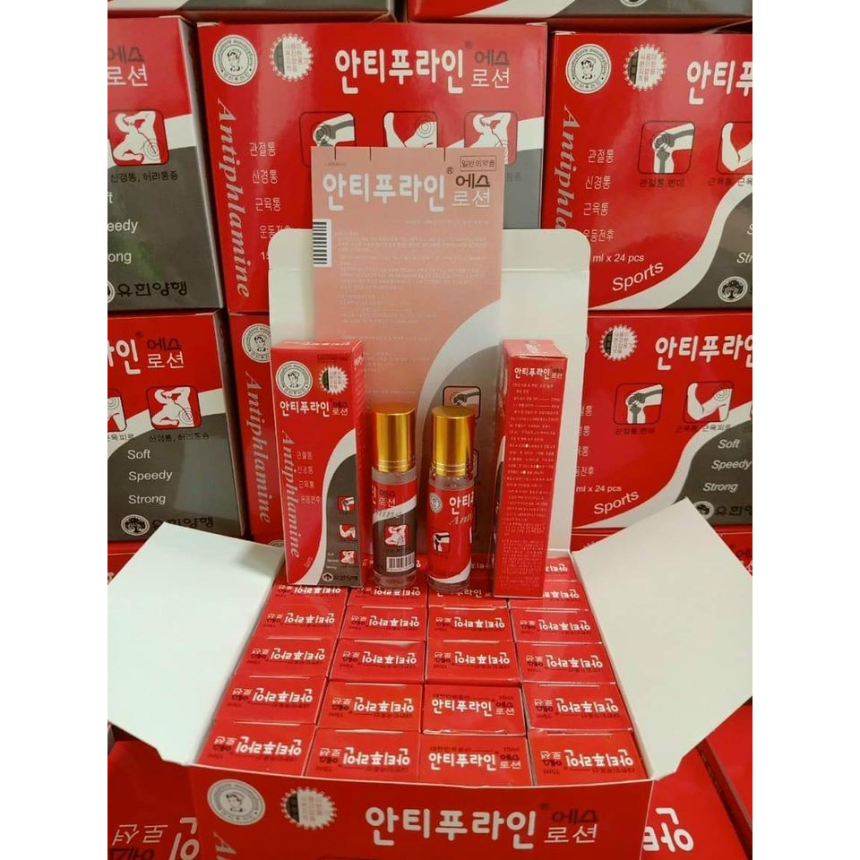 Dầu Gió Đỏ Dạng Lăn Hàn Quốc