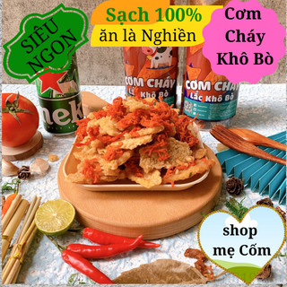 (270gr) Cơm Cháy Khô Bò Mẹ Cốm Cơm Cháy Lắc Khô Bò