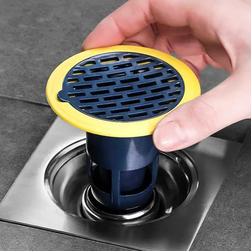 Bộ Nắp Ga Thoát Sàn Ngăn Mùi Hôi Cống Cao Cấp Model 2023 - Chặn côn trùng lỗ thoát nước