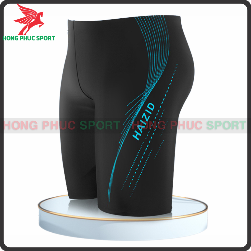 Quần Bơi Nam Dáng Lửng Chính Hãng HAIZID Co Giãn 4 Chiều Kháng Clo Thoáng Khí Không Thấm Nước Nhanh Khô