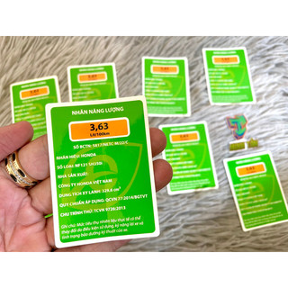 Tem năng lượng xanh zin trần Sh350i. tem zin chính hãng