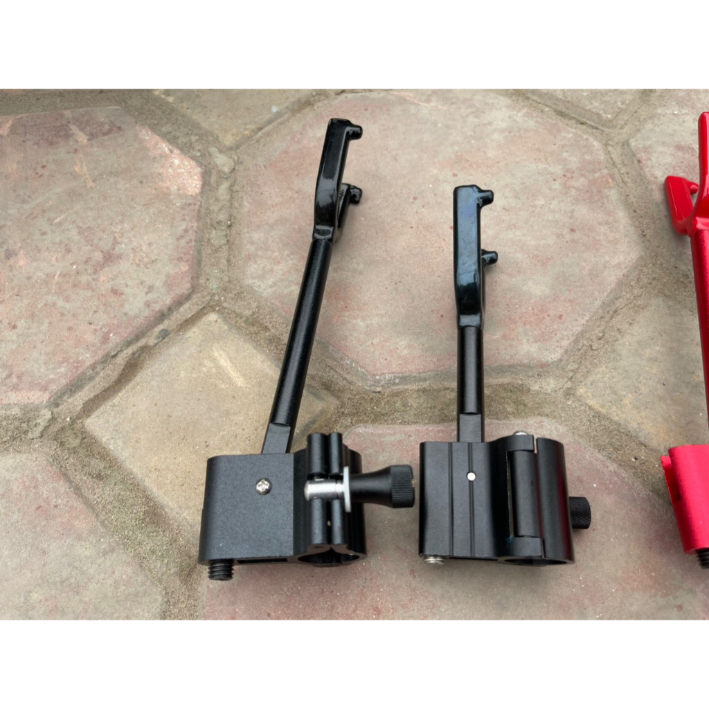 Ngóe gác hố đấu, ngóe kim loại bọc đầu cao su cao cấp 3 màu xanh, đen, đỏ