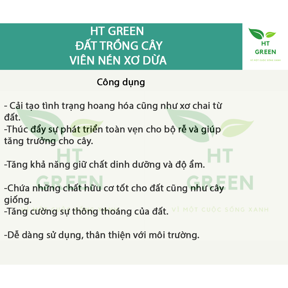 Đất trồng cây nén dạng viên sơ dừa, đất sạch hữu cơ vi sinh dinh dưỡng cho dạng viên cho hoa cây trồng cây cảnh rau củ