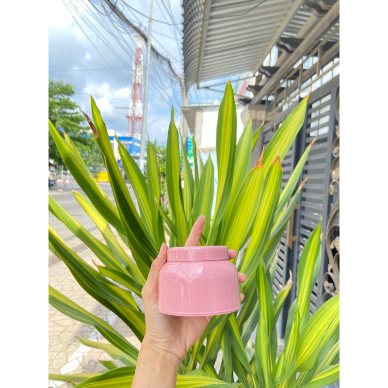 Hũ bầu 120gr màu hồng đất