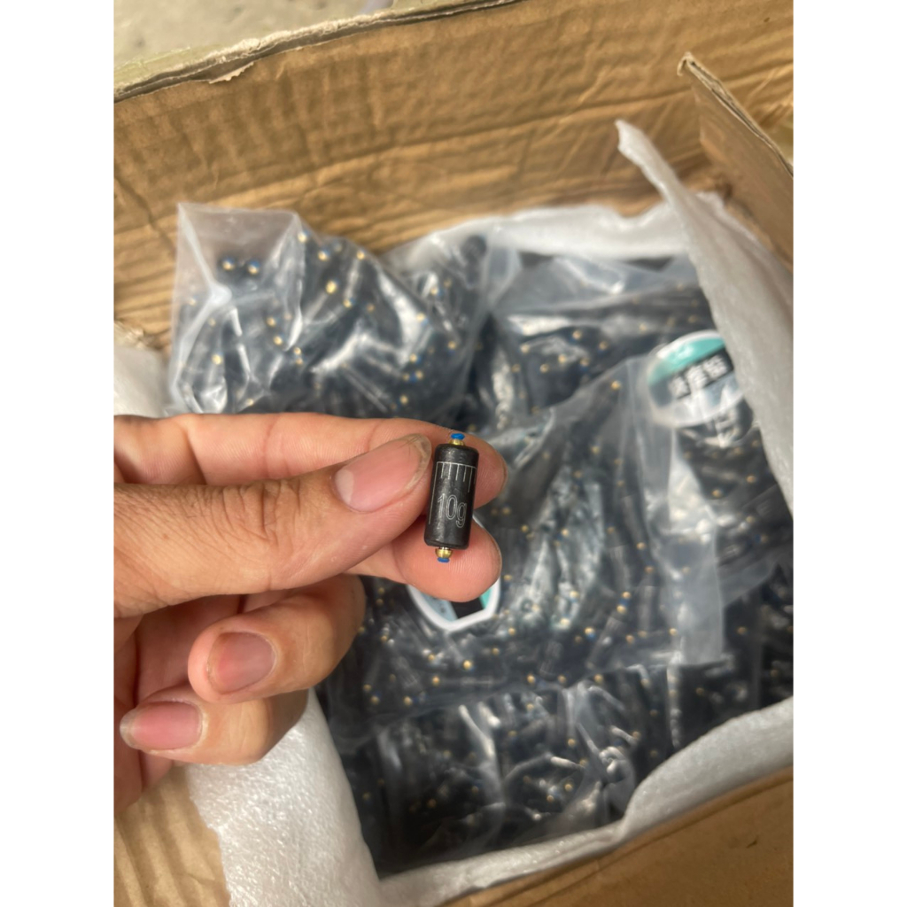 Chì câu cá săn hàng lõi kép, chì câu đài đơn tàng hình săn hàng lõi kép