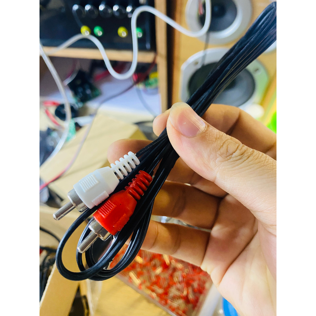 Dây rca, 1 đầu av ra 3.5mm
