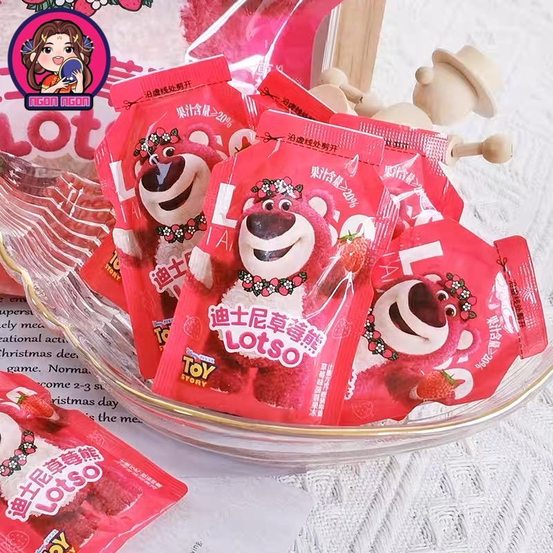 THẠCH TRÁI CÂY GẤU DÂU LOTSO