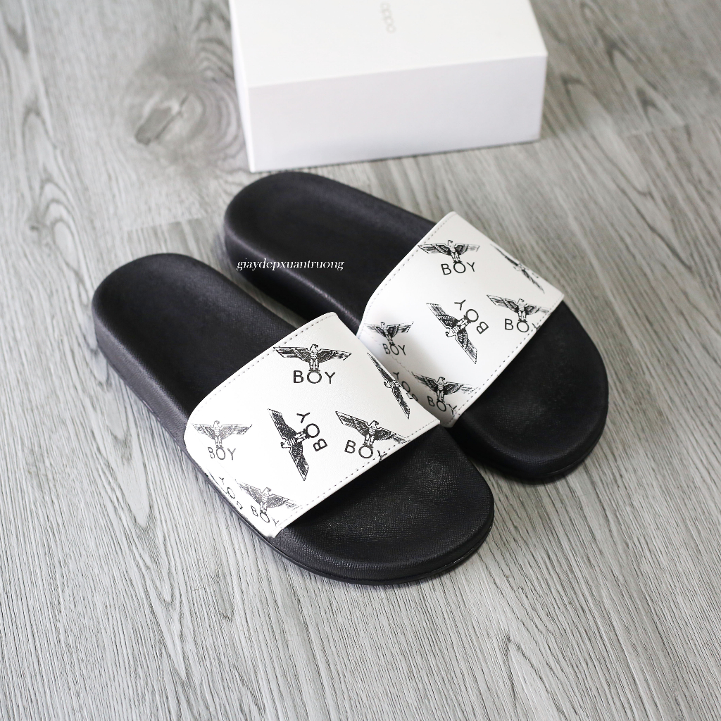 ⚡Hàng LOẠI 1⚡Dép nam quai ngang cao cấp - Dép B O Y  phong cách thời thượng