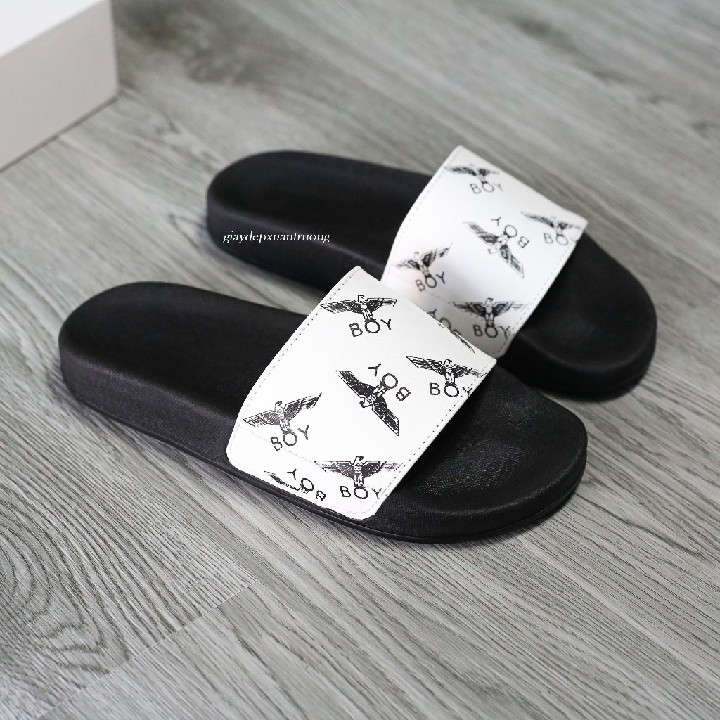 ⚡Hàng LOẠI 1⚡Dép nam quai ngang cao cấp - Dép B O Y  phong cách thời thượng