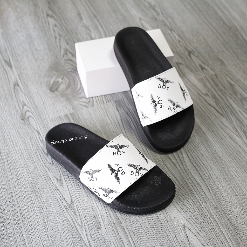 ⚡Hàng LOẠI 1⚡Dép nam quai ngang cao cấp - Dép B O Y  phong cách thời thượng