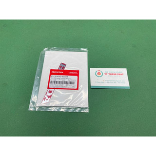 Tem Honda bửng AB 08 Đỏ ( chử Honda Xi nền Đỏ 110mm ) ( 1 Miếng )