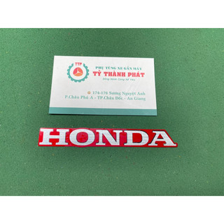 Tem honda bửng ab 08 đỏ