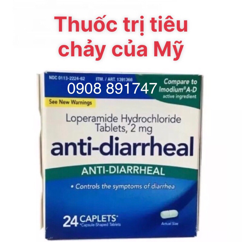 (🇺🇸USA)Hộp đựng 24 viên A n t i D i a r h e al (EXP:08/2024)