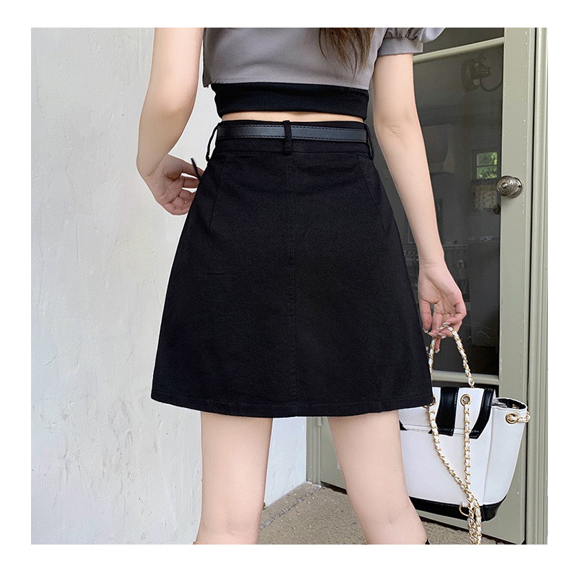 Chân váy BIGSIZE chữ A ngắn không kèm đai M14717  55-95KG