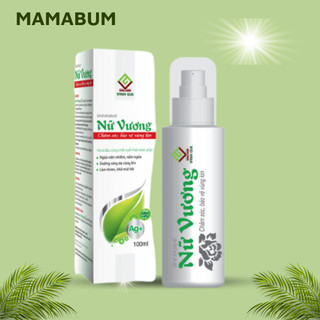 Dung dịch vệ sinh phụ nữ nữ vương vinh gia giúp làm sạch vùng kín, cân bằng ph, làm thơm và khử mùi dung tích 100ml