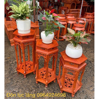 Đôn gỗ hương đá mặt 30 cao 40,50,60,70,80