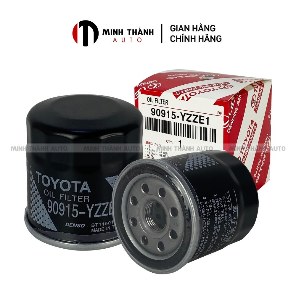 Lọc nhớt động cơ, lọc dầu xe Vios, Wigo, Yaris, Rush, Camry, Altis, Corolla Cross, Avanza mã 90915YZZE1 MINH THÀNH AUTO