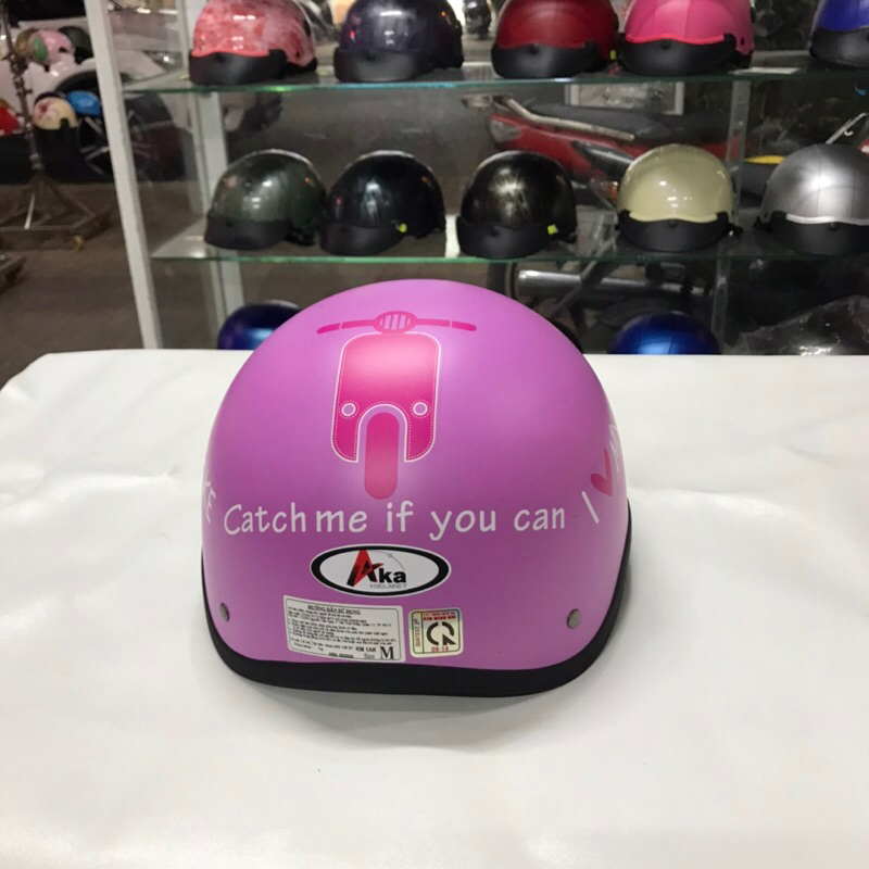 MŨ BẢO HIỂM NỬA ĐẦU HÌNH VESPA FORM LỚN