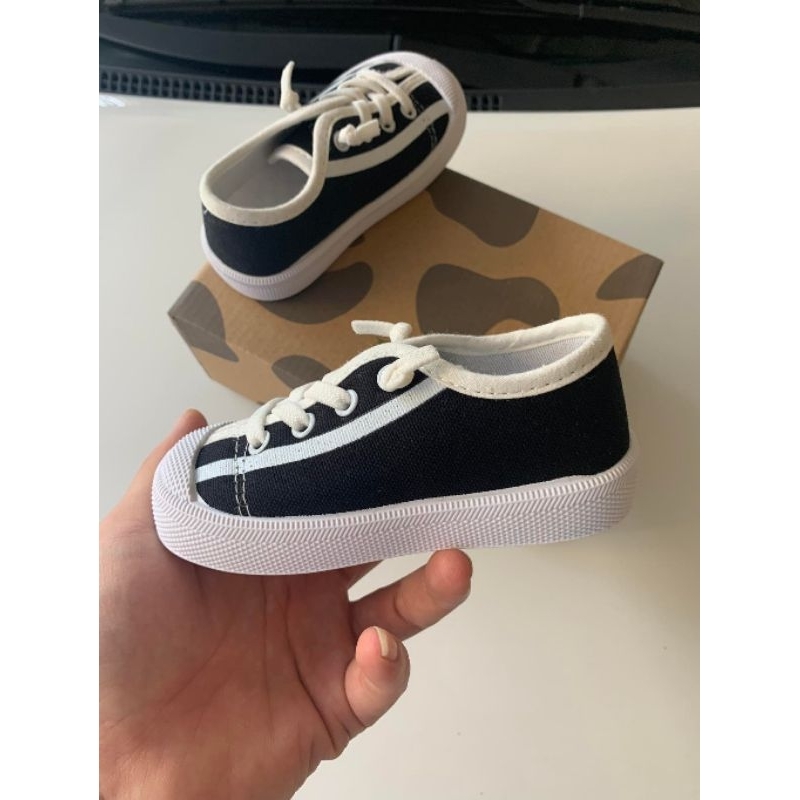 Giày Thể Thao Vải canvas Đế Mềm Thoáng Khí Thời Trang Cho Bé