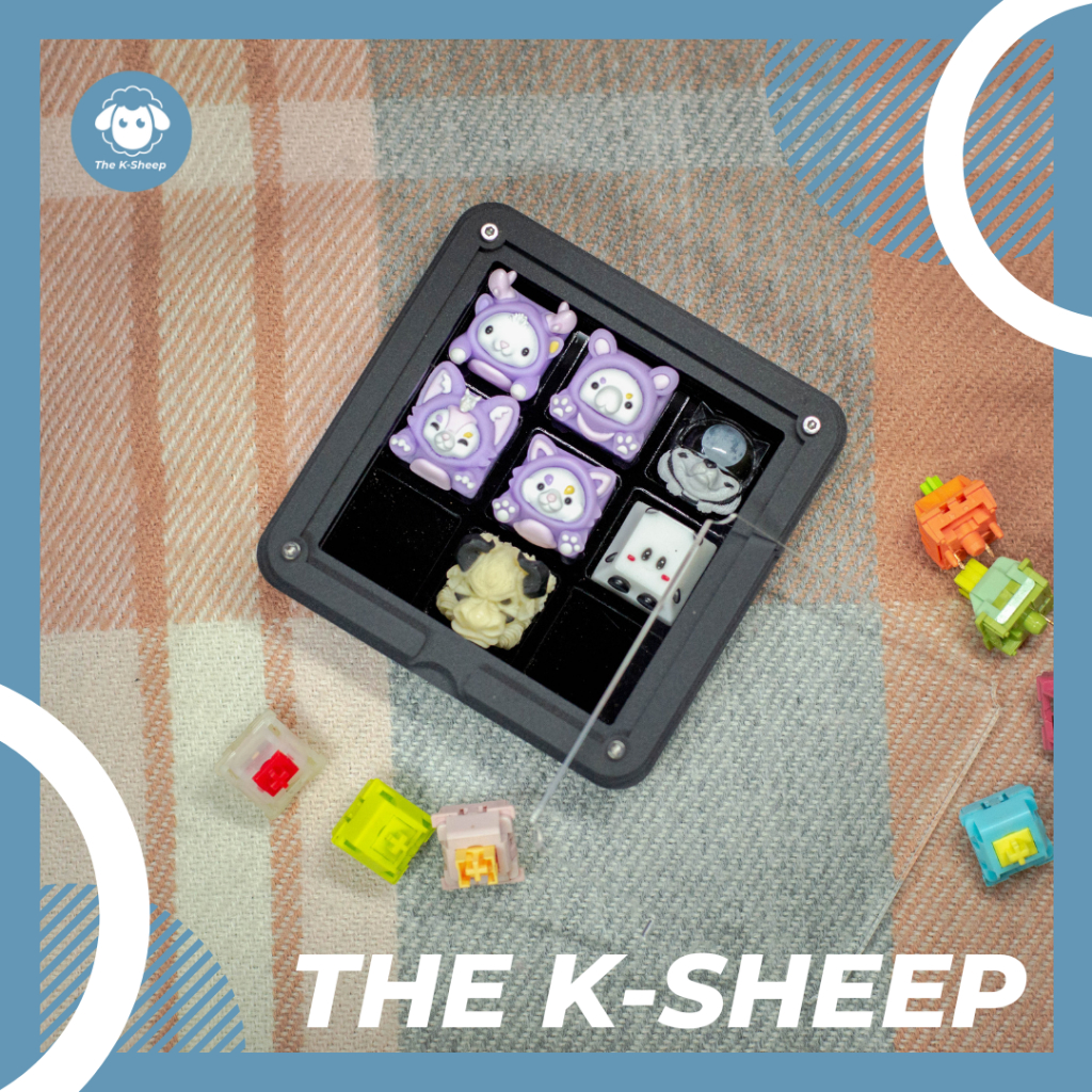 Artisan Box 9 Slots | Hộp Đựng Keycap Artisan | Khay đựng keycap artisan