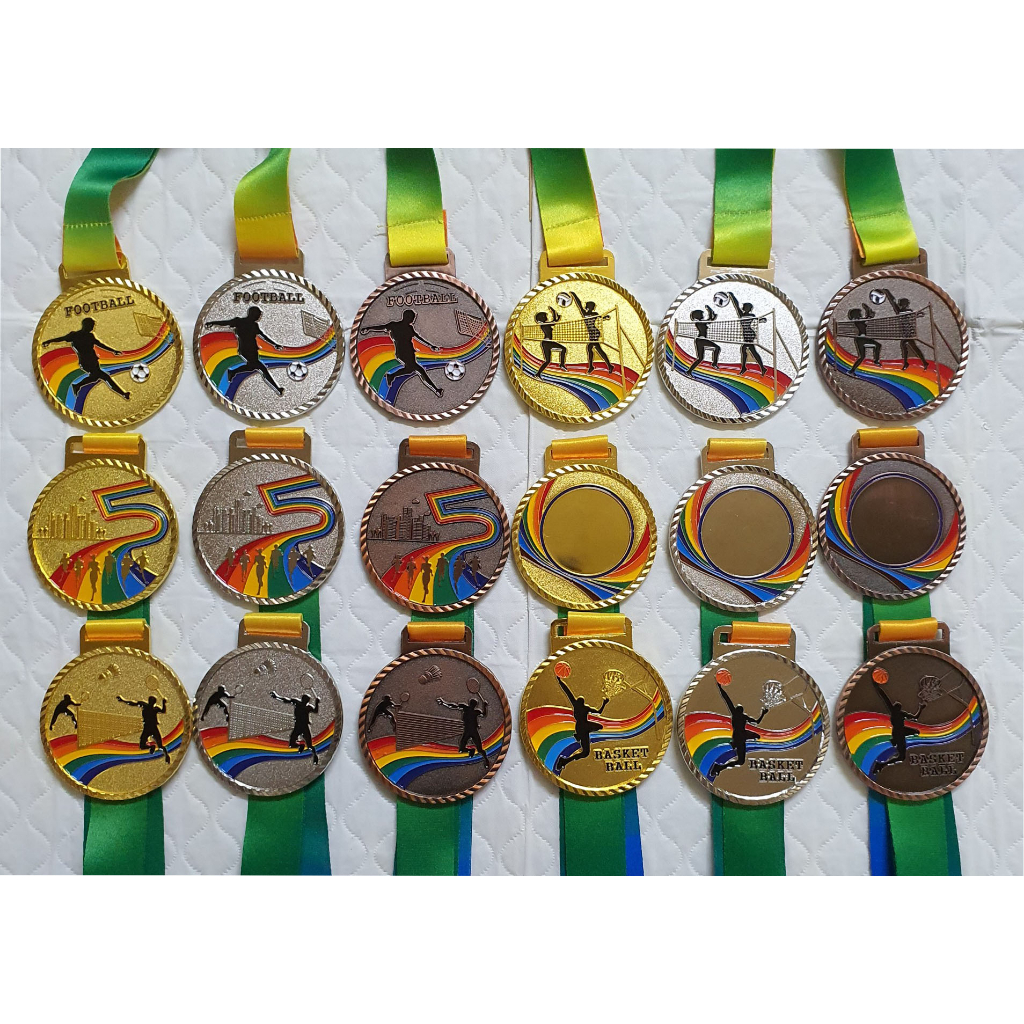Huy chương bóng chuyền bằng kim loại cao cấp