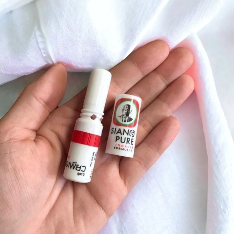 Ống hít thông mũi Ông Già Siang Pure 2 đầu Thái Lan