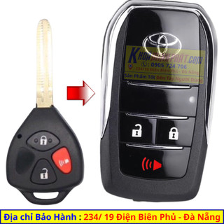 Vỏ Chìa Khoá Toyota Innova, Fortuner, Vios, Camry, Yaris, Hilux, Corolla Altis V702