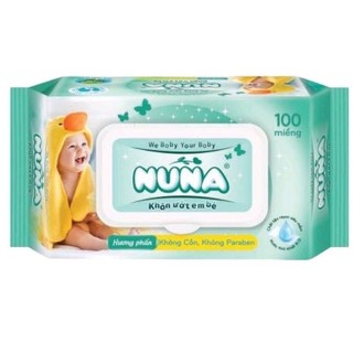 Khăn ướt Nuna 100 miếng