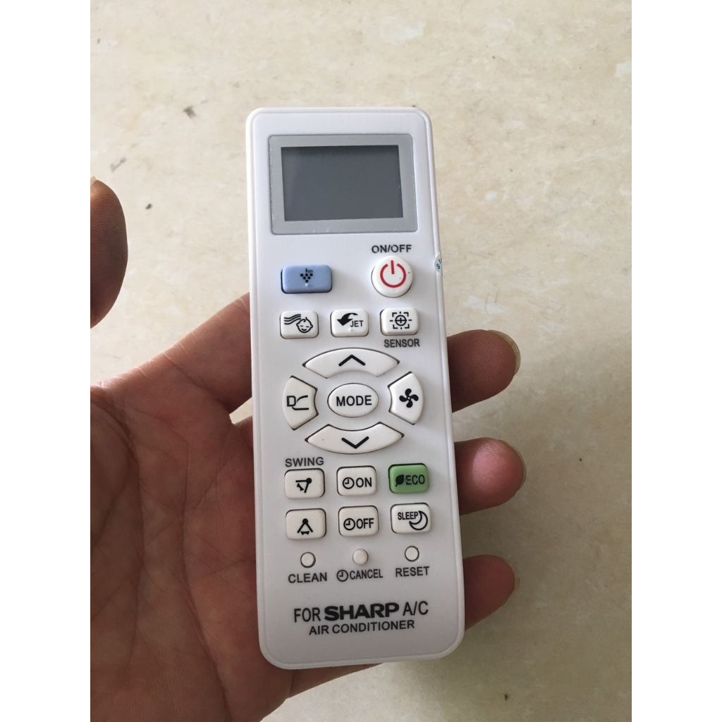 điều khiển điều hòa sharp