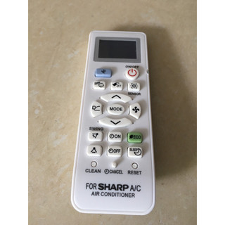 điều khiển điều hòa sharp