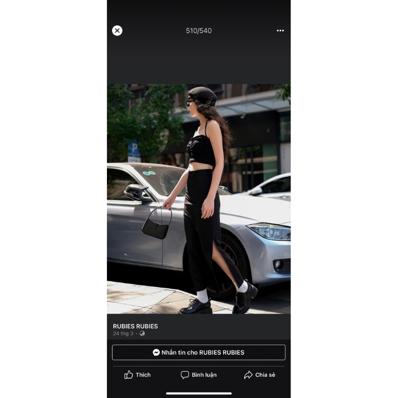 Pass áo RUBIES áo tinytop