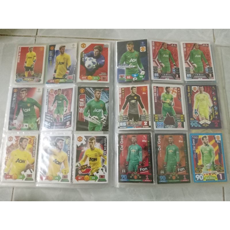 Thẻ cầu thủ bóng đá David De Gea