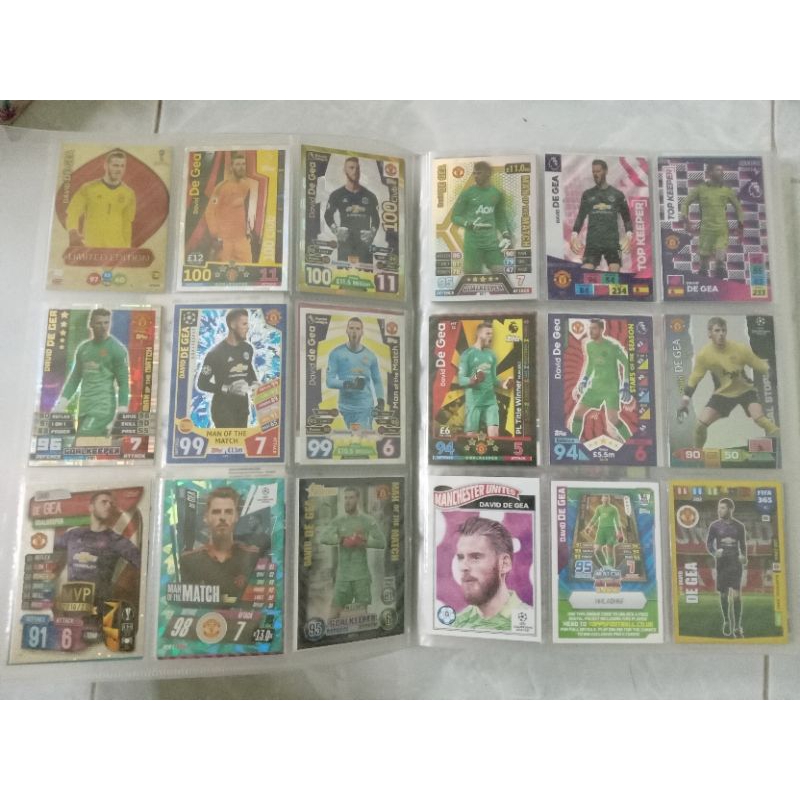 Thẻ cầu thủ bóng đá David De Gea