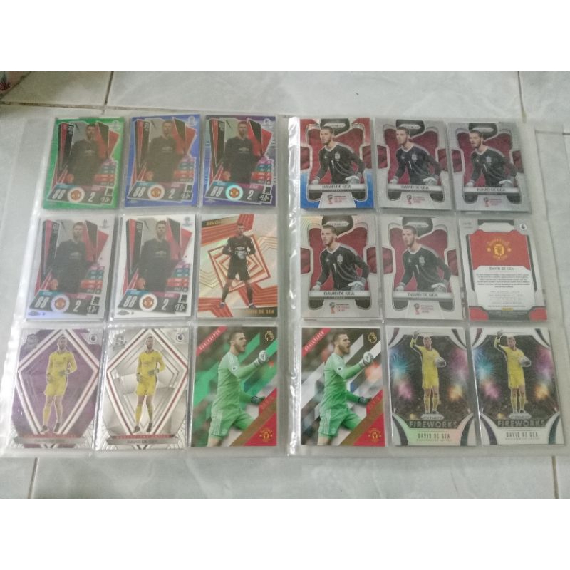 Thẻ cầu thủ bóng đá David De Gea