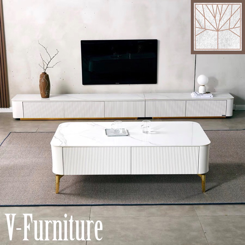 Bàn trà đơn Sofa phòng khách SOIMA mặt kính hoặc đá chân kim loại sơn tĩnh điện sang trọng, hiện đại