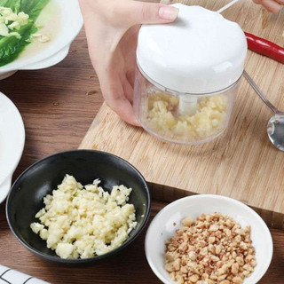 Máy xay đa năng bằng tay dụng cụ cầm tay mini say hành tỏi ớt thịt cá băm nhỏ rau củ quả thực phẩm GD119