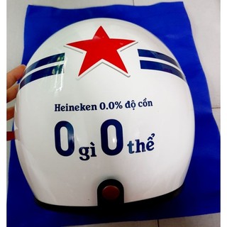Nón bảo hiểm Protec ôm 3/4 đầu (Quà tặng Heineken)