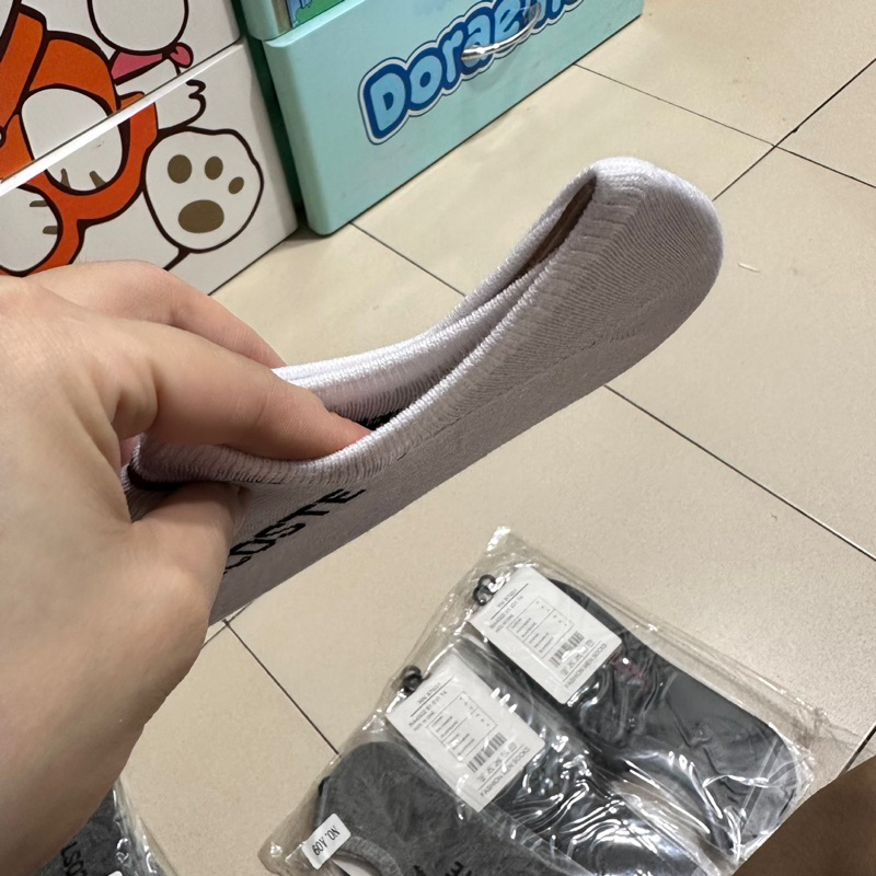 Sỉ 10 đôi tất lười Cá Sấu chất đẹp, tất lacoste