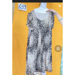 đầm voan suông size M/L.S697