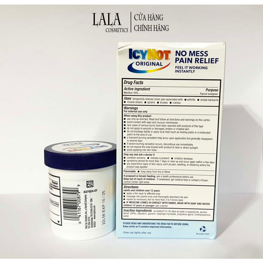 Dầu nóng Icy Hot Mỹ