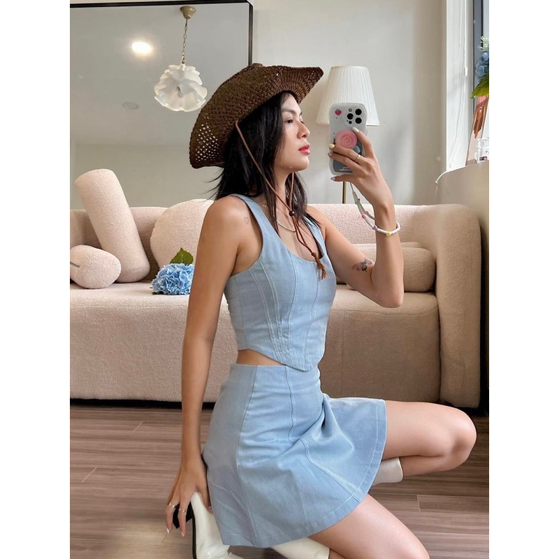 Set denim size S from beachclub